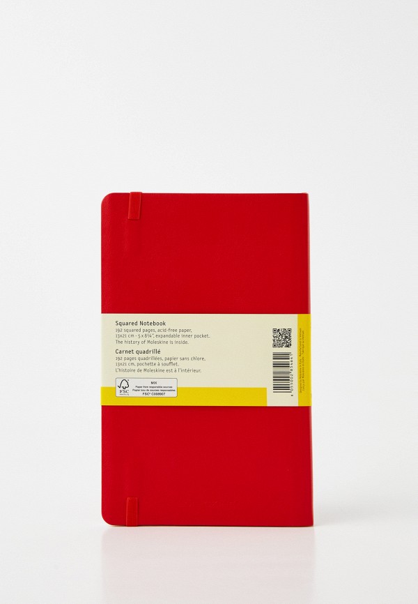 Блокнот Moleskine красный, размер 00, фото 2