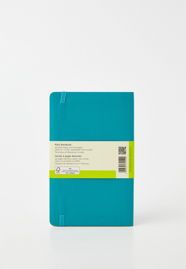 Блокнот Moleskine голубой, размер 00, фото 2