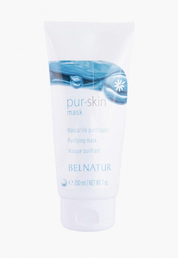 

Маска для лица Belnatur, Голубой, Очищающая PUR-SKIN MASK/ПУР-СКИН МАСК, 200 мл