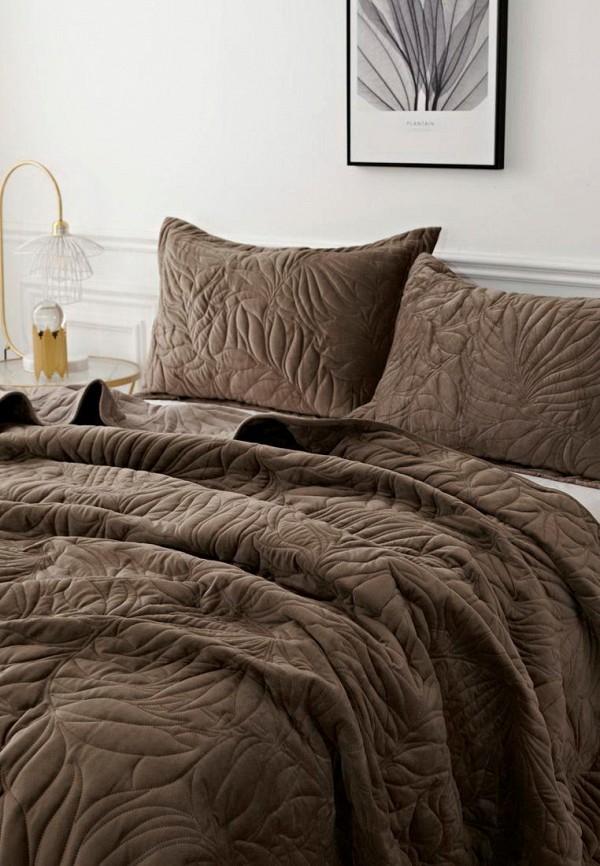 Комплект с покрывалом Sofi De Marko коричневый, размер 00, фото 2