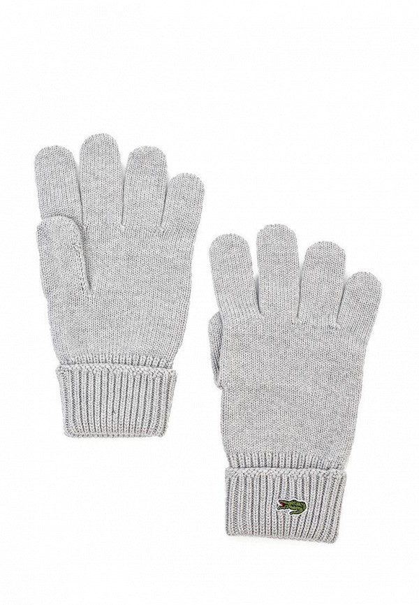 

Перчатки Lacoste, Серый