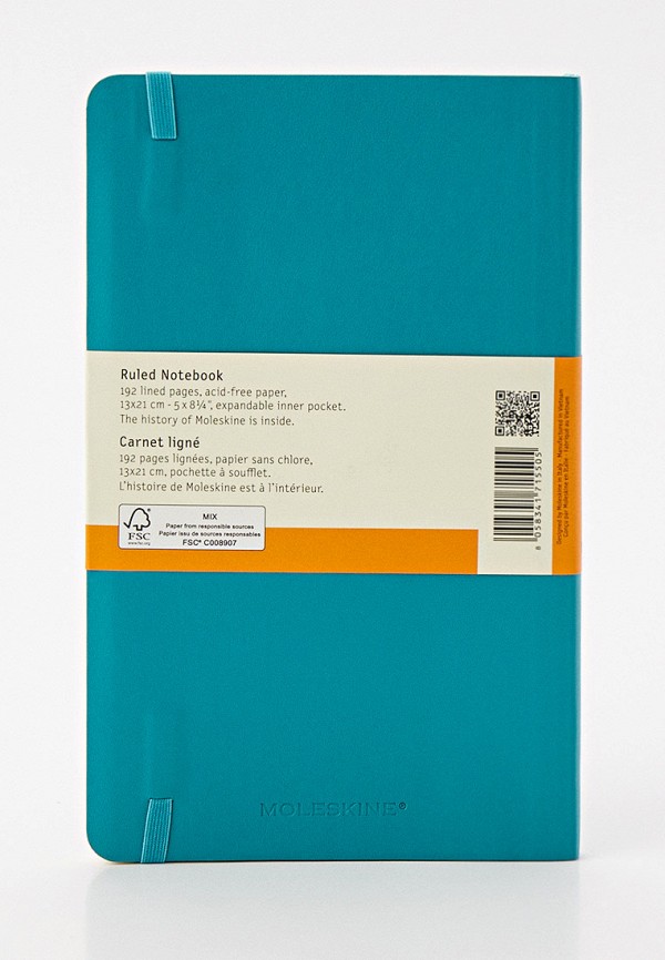 Блокнот Moleskine бирюзовый, размер 00, фото 2