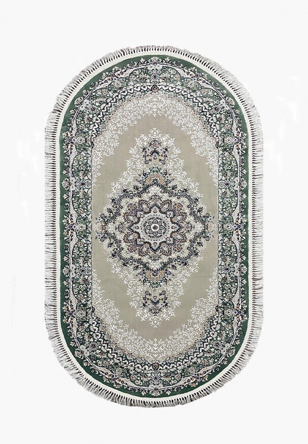 

Коврик Bal Tekstil, Разноцветный, Esmat S305A Cokme Bej Green 100x150 Oval