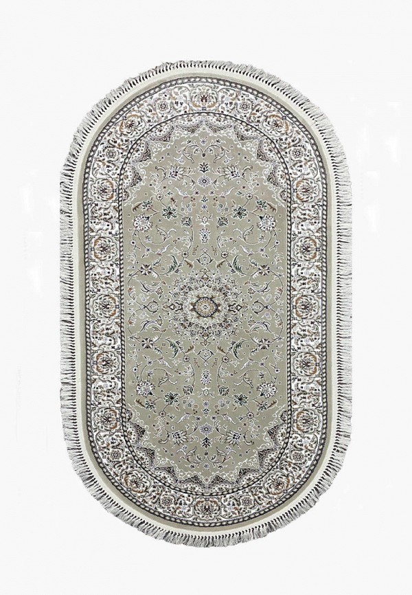 

Ковер Bal Tekstil, Бежевый, Esmat S181B Cokme Bej Beyaz 100x150 Oval