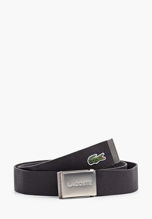 Ремень Lacoste черный  MP002XU04WSG