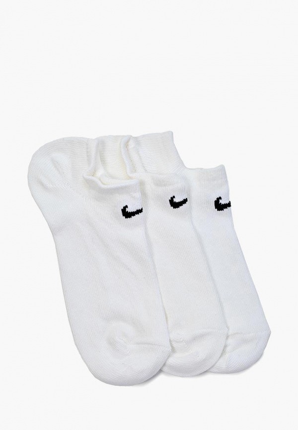 

Носки 3 пары Nike, Белый, UNISEX LIGHTWEIGHT NO-SHOW SOCK (3 PAIR)