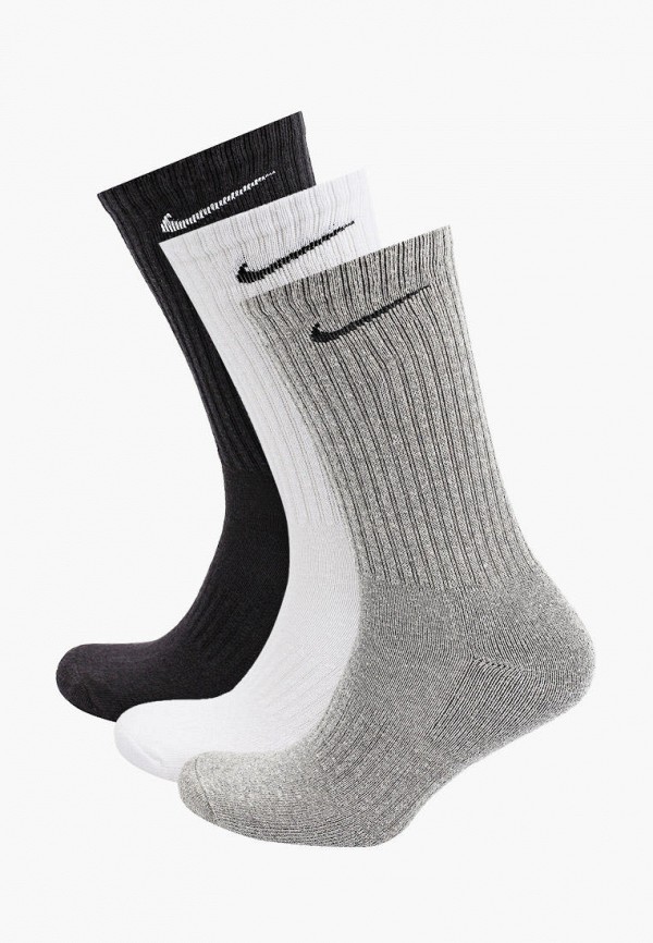 

Носки 3 пары Nike, Белый;серый;черный, Nike MP002XU04WTW