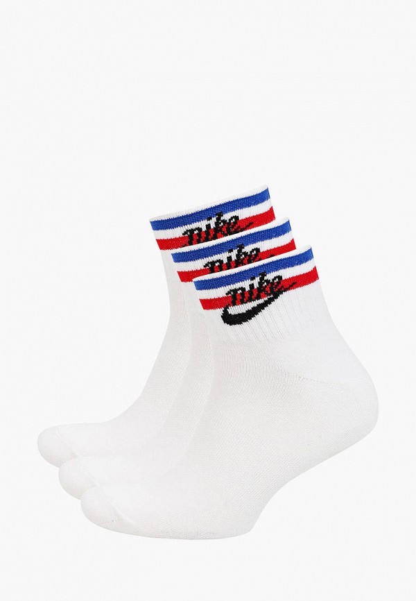 

Носки 3 пары Nike, Белый, Nike MP002XU04WUB