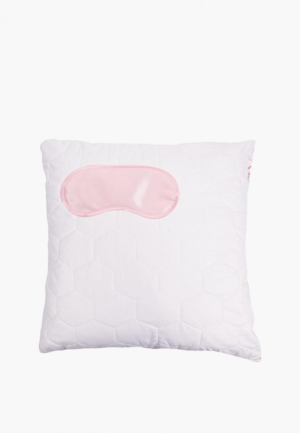 Подушка Mona Liza и маска для сна, Mr & Mrs SHE, 70х70 см