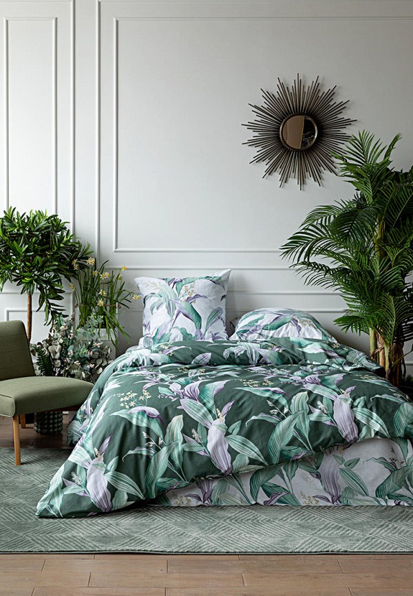 Постельное белье 1,5-спальное Унисон зеленый, размер 00, фото 2