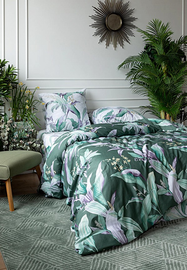 Постельное белье 1,5-спальное Унисон зеленый, размер 00, фото 6