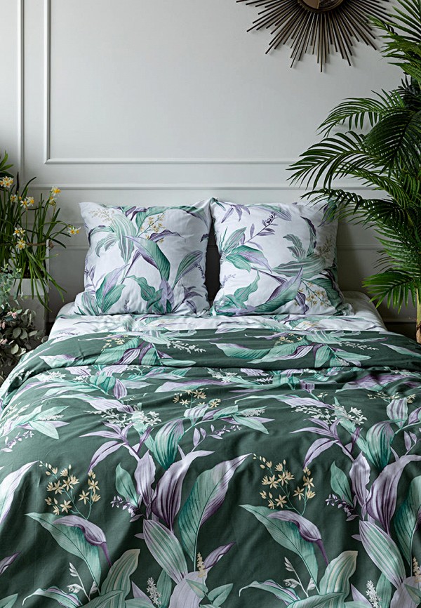 Постельное белье 1,5-спальное Унисон зеленый, размер 00, фото 8