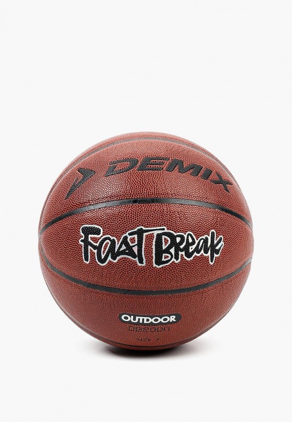 Мяч баскетбольный Demix Basketball Ball, s.7, Fast Break sports basketball 7 microfiber ball training outdoor leather size ball basketball pu ball indoor enuipment hairy basket cowhide