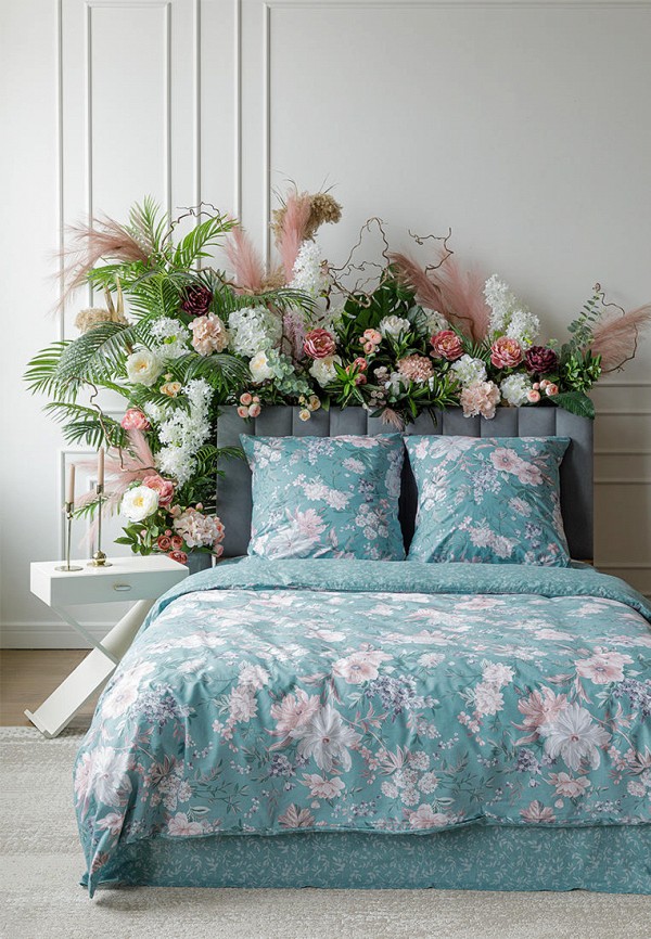 Постельное белье 1,5-спальное Mia Cara бирюзовый, размер 00, фото 2