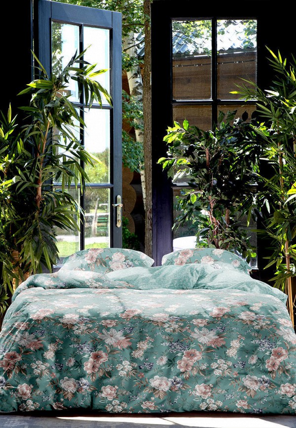 Постельное белье 1,5-спальное Mia Cara бирюзовый, размер 00, фото 5