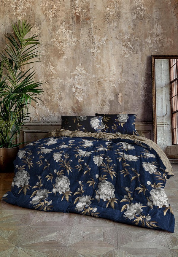 Постельное белье Евро Mia Cara синий, размер 00, фото 4