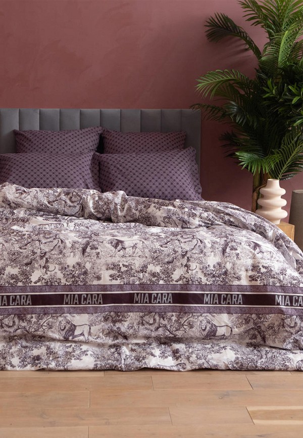 Постельное белье Евро Mia Cara фиолетовый, размер 00, фото 2