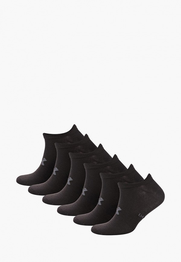 

Носки 6 пар Under Armour, Черный, UA Essential No Show 6pk