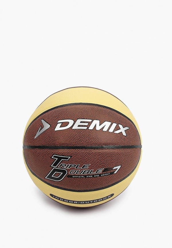 Мяч баскетбольный Demix size 7, PVC, Basketball League детский баскетбольный мяч 1 комплект прочный герметичный долговечный сверхпрочный баскетбольный мяч для дома и улицы для детей