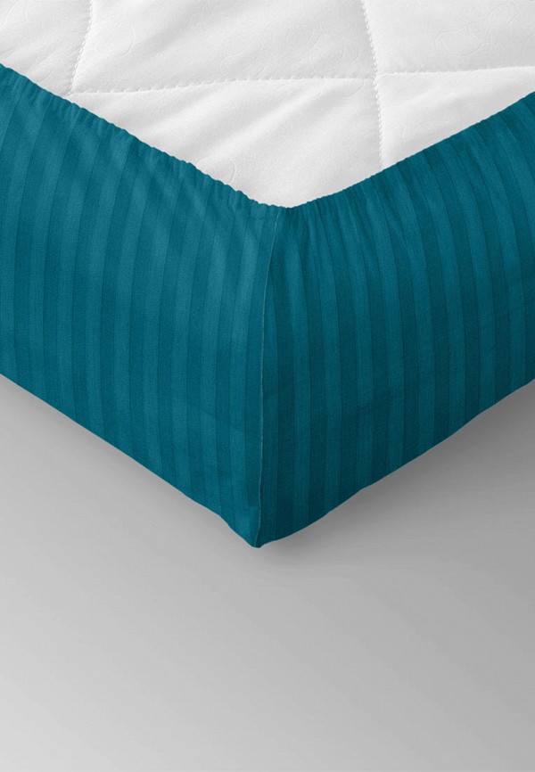 Простыня 1,5-спальная Loveme бирюзовый, размер 00, фото 2