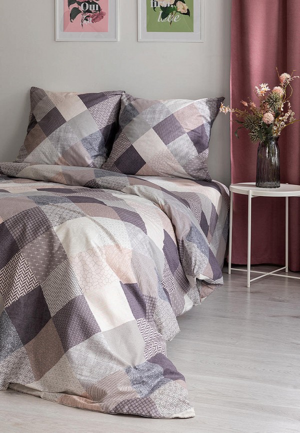 Постельное белье Евро Унисон разноцветный, размер 00, фото 1