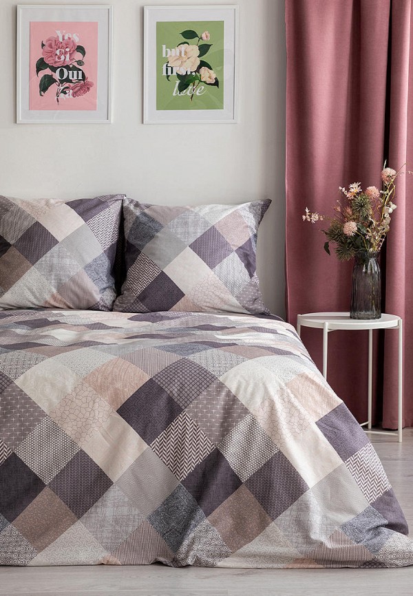 Постельное белье Евро Унисон разноцветный, размер 00, фото 2