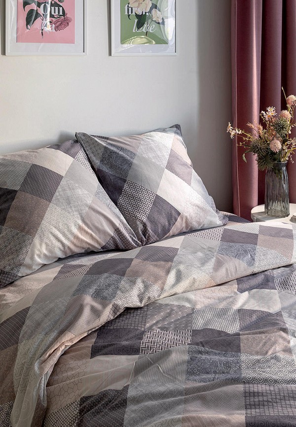 Постельное белье Евро Унисон разноцветный, размер 00, фото 5