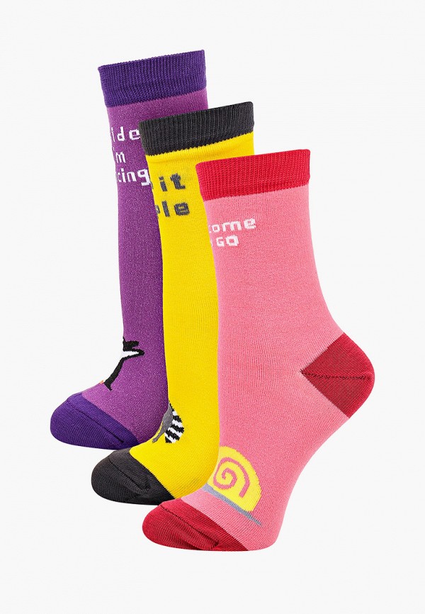 

Носки 3 пары bb socks, Разноцветный