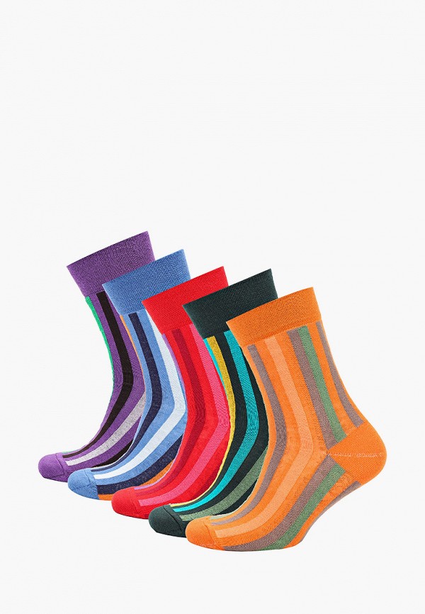 Носки 5 пар bb socks цвет разноцветный 