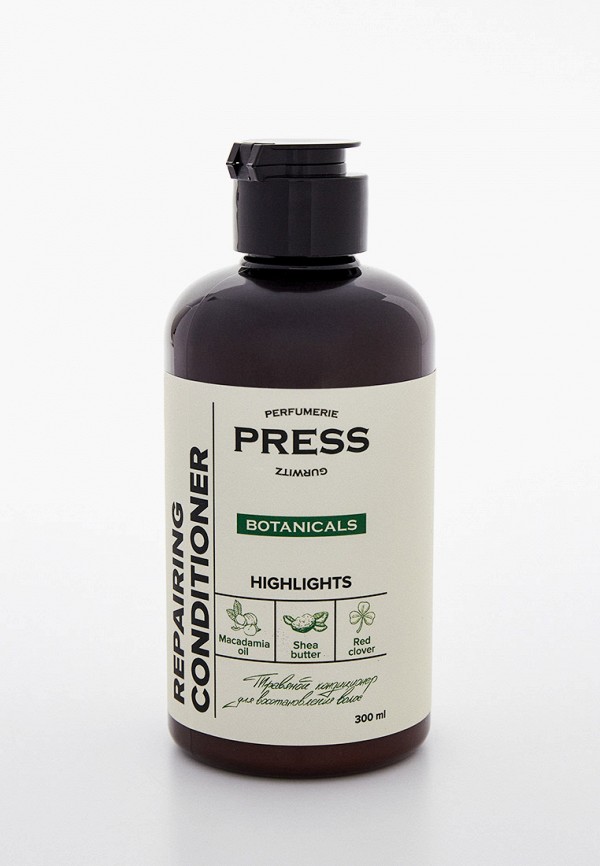 

Бальзам для волос Press Gurwitz Perfumerie, Прозрачный, восстанавливающий