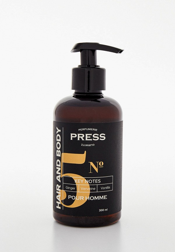 

Шампунь Press Gurwitz Perfumerie, Прозрачный