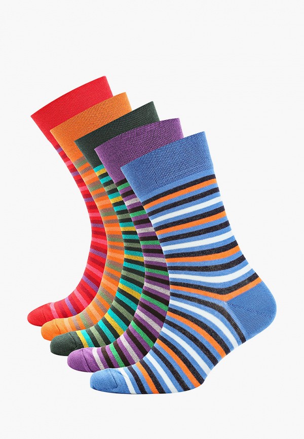 Носки 5 пар bb socks цвет разноцветный 