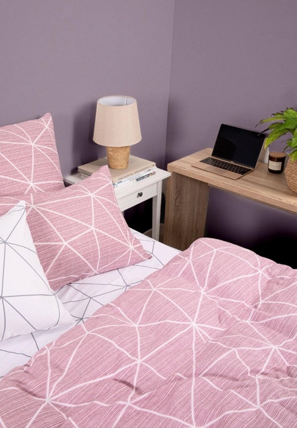 Постельное белье Евро Ночь нежна розовый, размер 00, фото 3