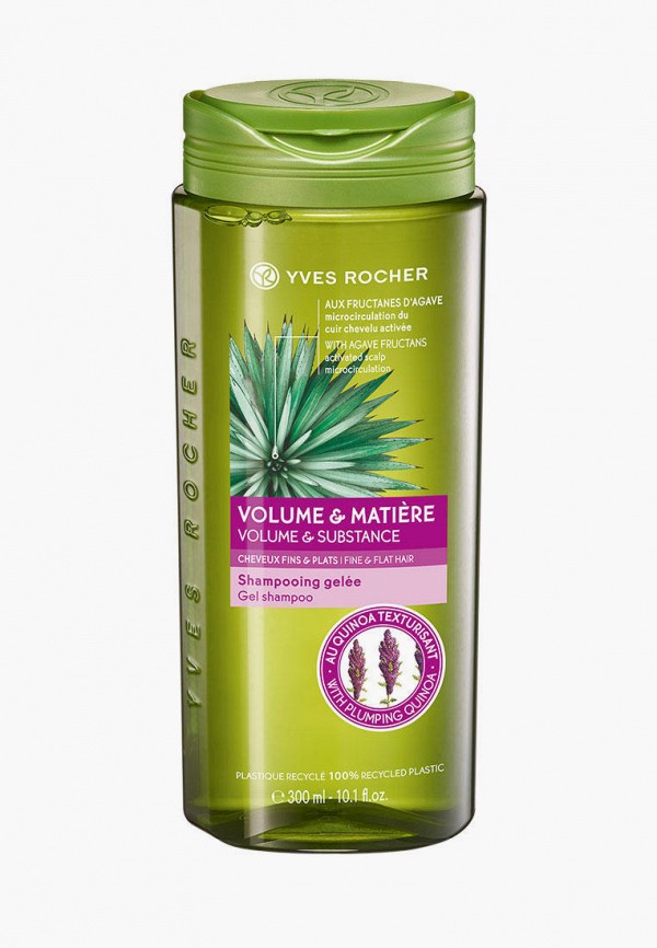 

Шампунь Yves Rocher, Белый, Уход ОБЪЕМ и ПЛОТНОСТЬ - Для тонких волос, 300 мл