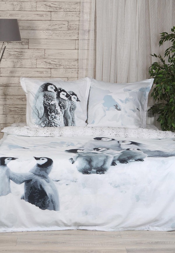Постельное белье Евро Mona Liza SL Family Penguins
