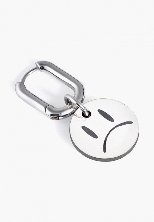 Серьга Omut серебряный, размер 00, фото 2