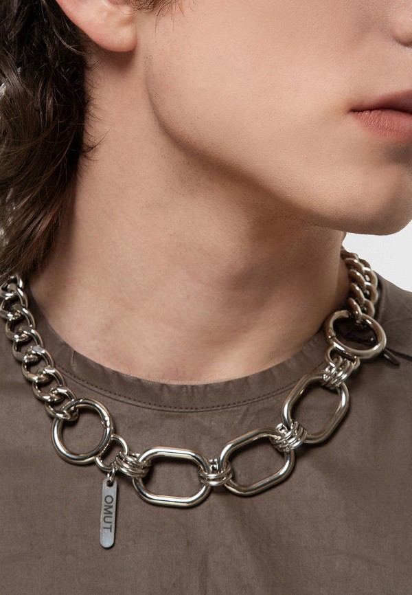 Цепь Omut серебряный, размер 45, фото 4