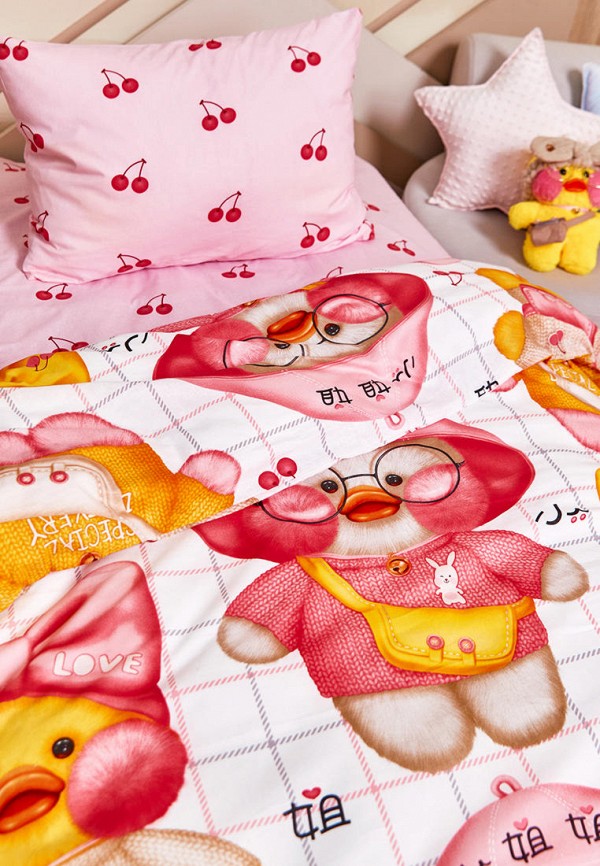 Постельное белье 1,5-спальное Juno розовый, размер 00, фото 5