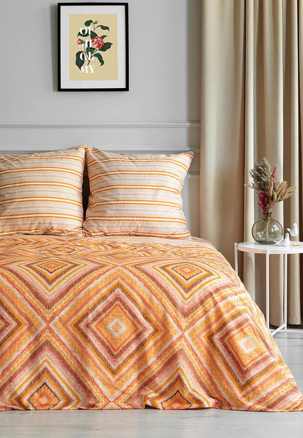 Постельное белье 2-спальное Унисон оранжевый, размер 00, фото 2