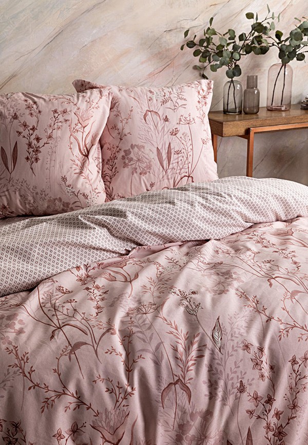 Постельное белье Евро Унисон бежевый, размер 00, фото 2