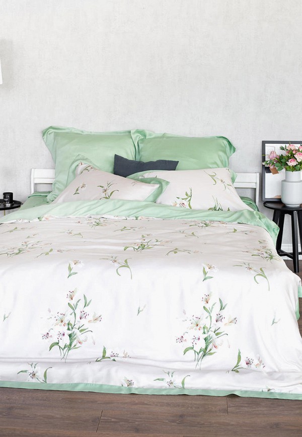

Постельное белье Евро Bellehome, Белый, Триумф 300 TC