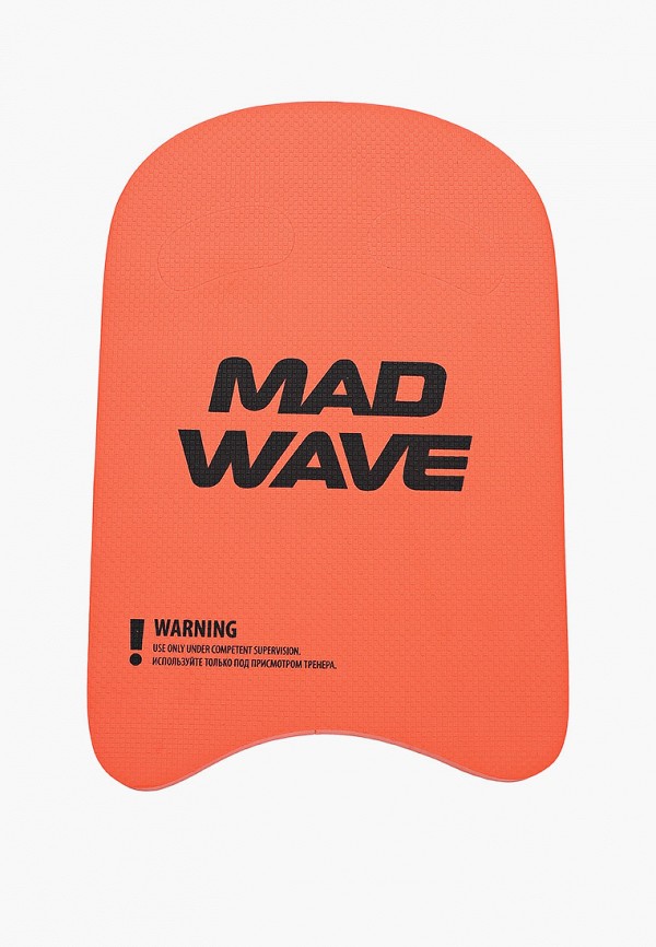 

Доска для плавания MadWave, Оранжевый, Kickboard LIGHT 35, 46x30.5х2.5 см
