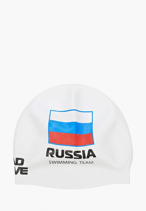 

Шапочка для плавания MadWave, Белый, SWIMMING TEAM