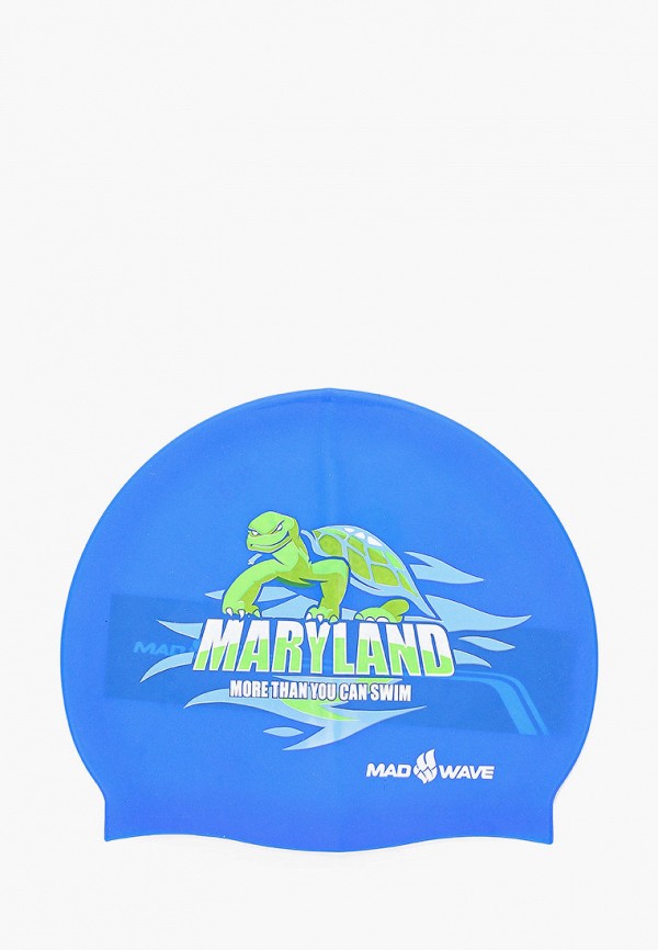 

Шапочка для плавания MadWave, Синий, MARYLAND