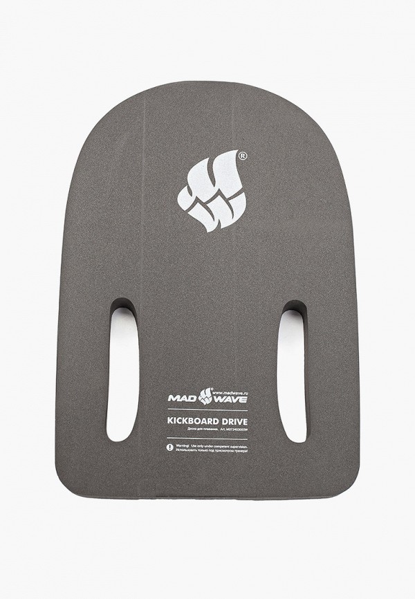 

Доска для плавания MadWave, Черный, Kickboard Drive