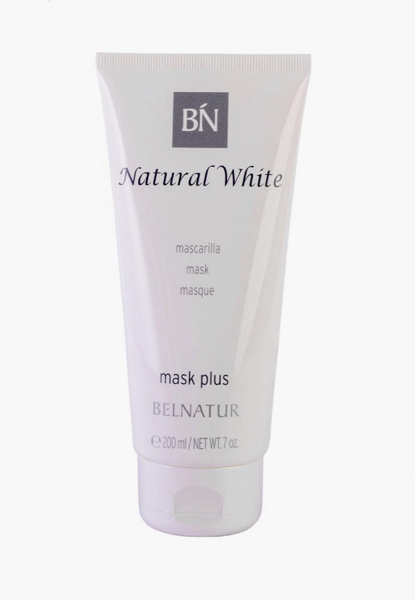 

Маска для лица Belnatur, Серый, NATURAL WHITE PLUS, 200 мл