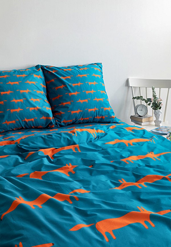 Постельное белье Евро Унисон синий, размер 00, фото 8