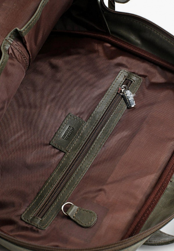 Рюкзак и кошелек Duffy цвет хаки  Фото 4