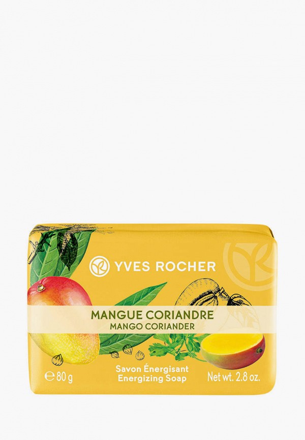 

Мыло Yves Rocher, Бежевый, «Манго и кориандр», 80 г