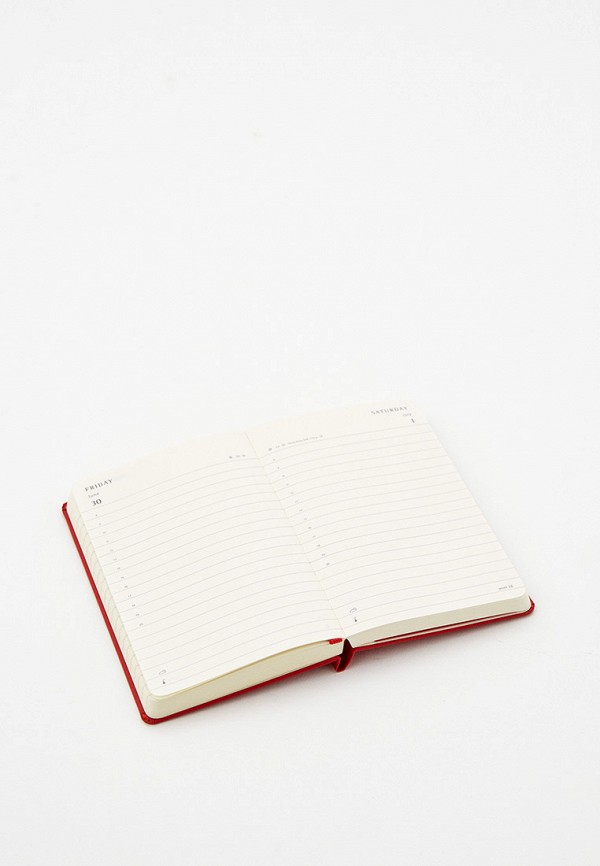 Еженедельник Moleskine красный, размер 00, фото 3
